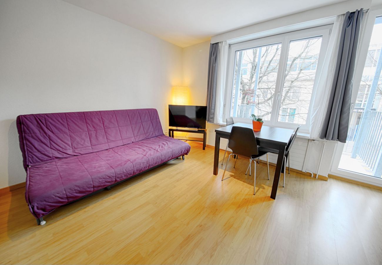 Ferienwohnung in Zürich - ZH Purple - Letzigrund HITrental Apartment