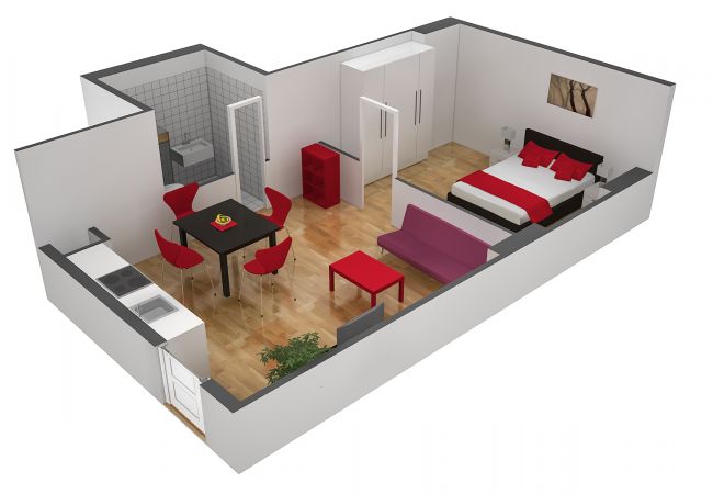 Ferienwohnung in Zürich - ZH Rodriguez - Stauffacher HITrental Apartment