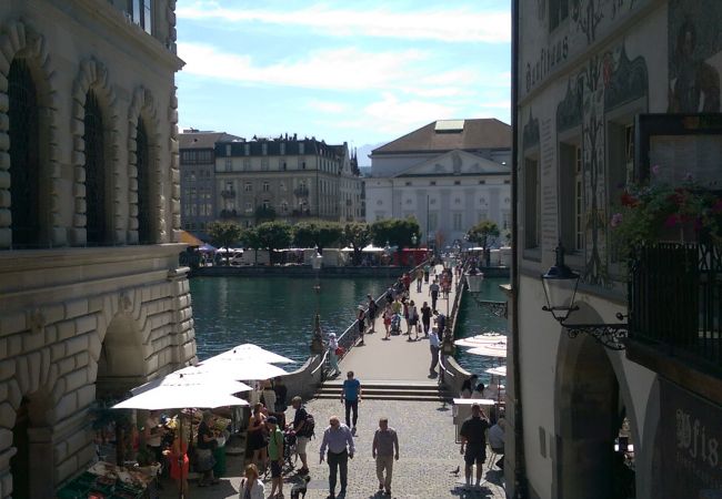 Ferienwohnung in Luzern - LU Männliturm 3 - Zur Metzgern HITrental Apartment