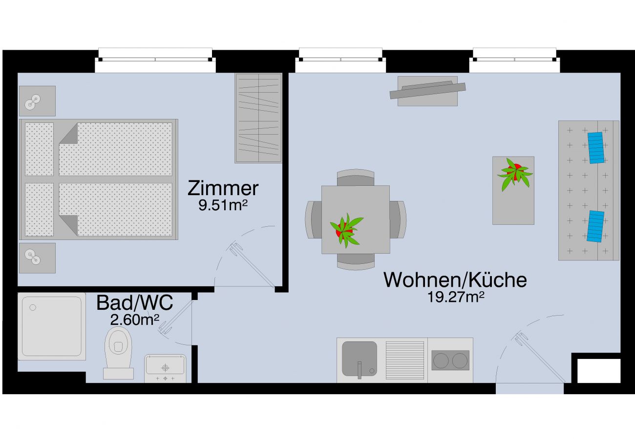 Apartamento en Zúrich - ZH DaCosta - Stauffacher HITrental Apartment