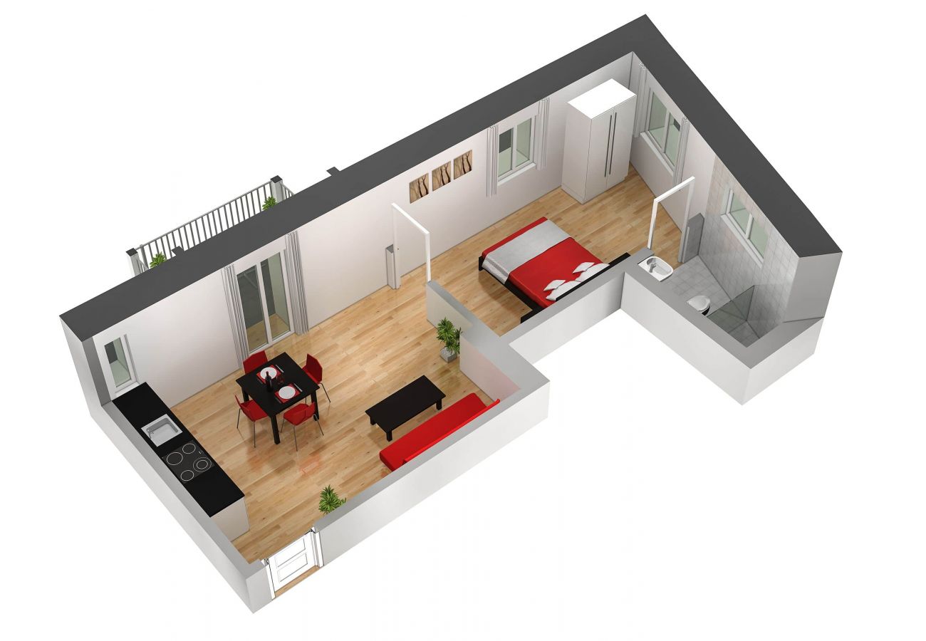 Apartamento en Zurich - ZH Lion III - Altstetten HITrental Apartment
