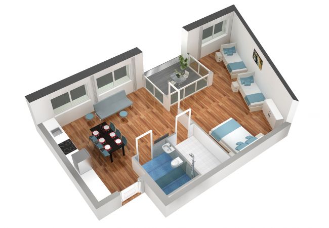 Apartamento en Basel - BS Rabbit V - Messe HITrental Apartment Apartamento en Basel - BS Rabbit V - Messe HITrental Apartment