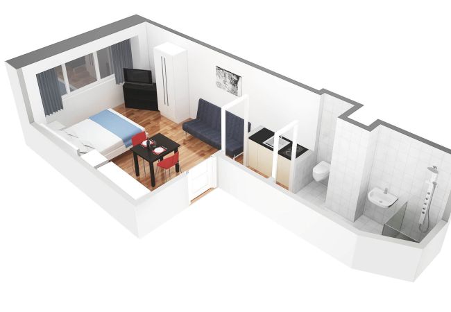 Studio à Zürich - ZH Doerfli 1 - HITrental Apartment Studio à Zürich - ZH Doerfli 1 - HITrental Apartment