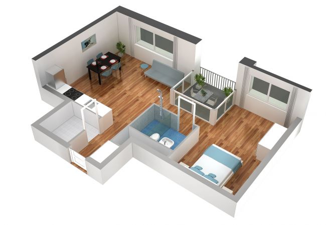 Appartement à Basel - BS Wolf II - Messe HITrental Apartment Appartement à Basel - BS Wolf II - Messe HITrental Apartment