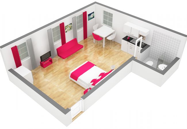 Studio w Zug - ZG Zeughausgasse VI - Apartment Studio w Zug - ZG Zeughausgasse VI - Apartment