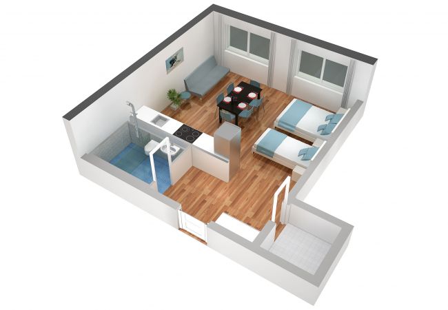 Apartamento em Basel - BS Lynx III - Messe HITrental Apartment Apartamento em Basel - BS Lynx III - Messe HITrental Apartment