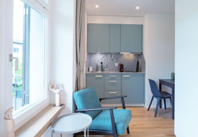 Estúdio em Zurich - ZH Tibia 1 - Riesbach HITrental Apartments Estúdio em Zurich - ZH Tibia 1 - Riesbach HITrental Apartments