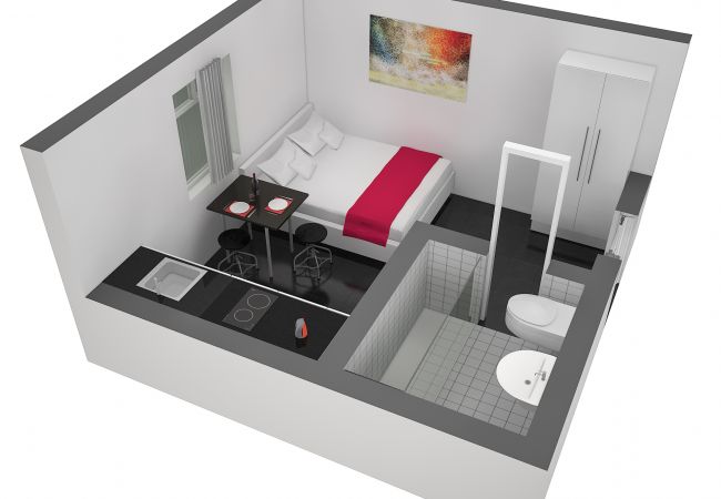 Studio in Luzern - LU Station III - HITrental Apartment Studio in Luzern - LU Station III - HITrental Apartment