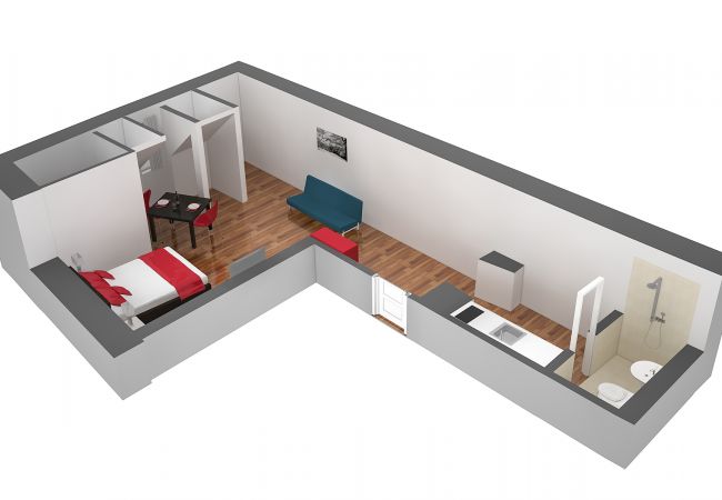 Квартира-студия на Luzern - LU Mercury lll - Old Town HITrental Apartment Квартира-студия на Luzern - LU Mercury lll - Old Town HITrental Apartment
