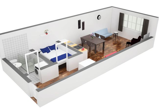 Квартира-студия на Zürich - ZH Limmat 4 - HITrental Apartment Квартира-студия на Zürich - ZH Limmat 4 - HITrental Apartment