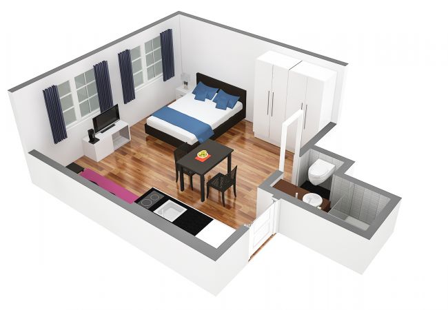 Квартира-студия на Zürich - ZH Gasse 3 - HITrental Schmidgasse Apartment Квартира-студия на Zürich - ZH Gasse 3 - HITrental Schmidgasse Apartment