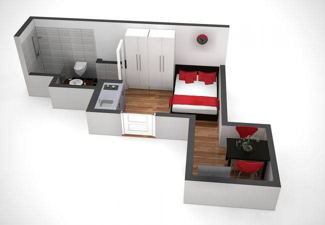 Квартира-студия на Zürich - ZH Hof 3 - HITrental Schmidgasse Apartment Квартира-студия на Zürich - ZH Hof 3 - HITrental Schmidgasse Apartment