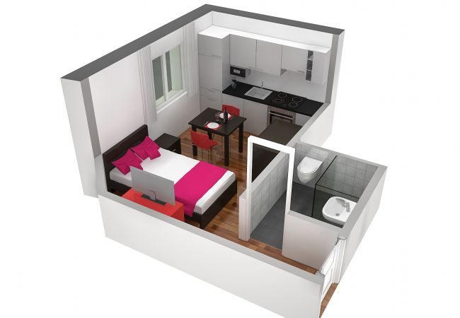 Квартира-студия на Zurich - ZH Cranberry lll - Oerlikon HITrental Apartment Квартира-студия на Zurich - ZH Cranberry lll - Oerlikon HITrental Apartment