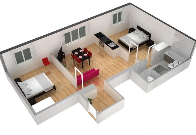 Апартаменты на Zurich - ZH Kuhn - Stauffacher HITrental Apartment Апартаменты на Zurich - ZH Kuhn - Stauffacher HITrental Apartment