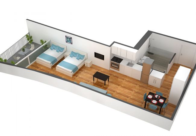 Квартира-студия на Basel - BS Hodler III - Marktplatz HITrental Apartment Квартира-студия на Basel - BS Hodler III - Marktplatz HITrental Apartment