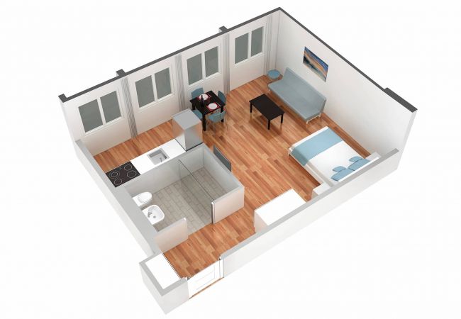 Квартира-студия на Basel - BS Van Gogh III - Marktplatz HITrental Apartment Квартира-студия на Basel - BS Van Gogh III - Marktplatz HITrental Apartment