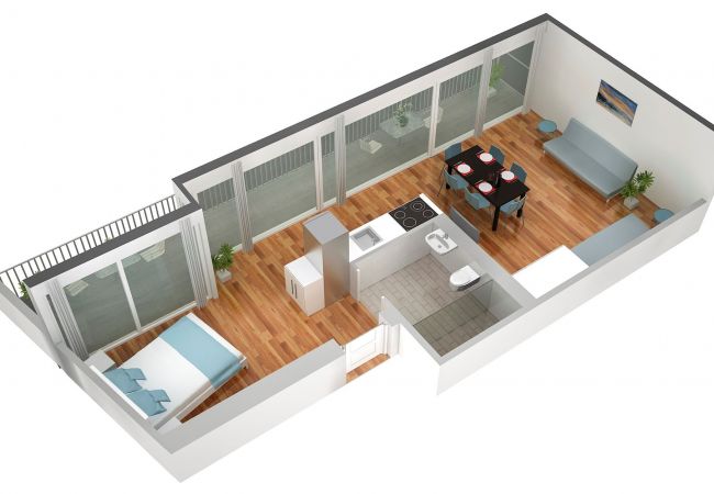 Квартира-студия на Basel - BS Monet V - Marktplatz HITrental Apartment Квартира-студия на Basel - BS Monet V - Marktplatz HITrental Apartment