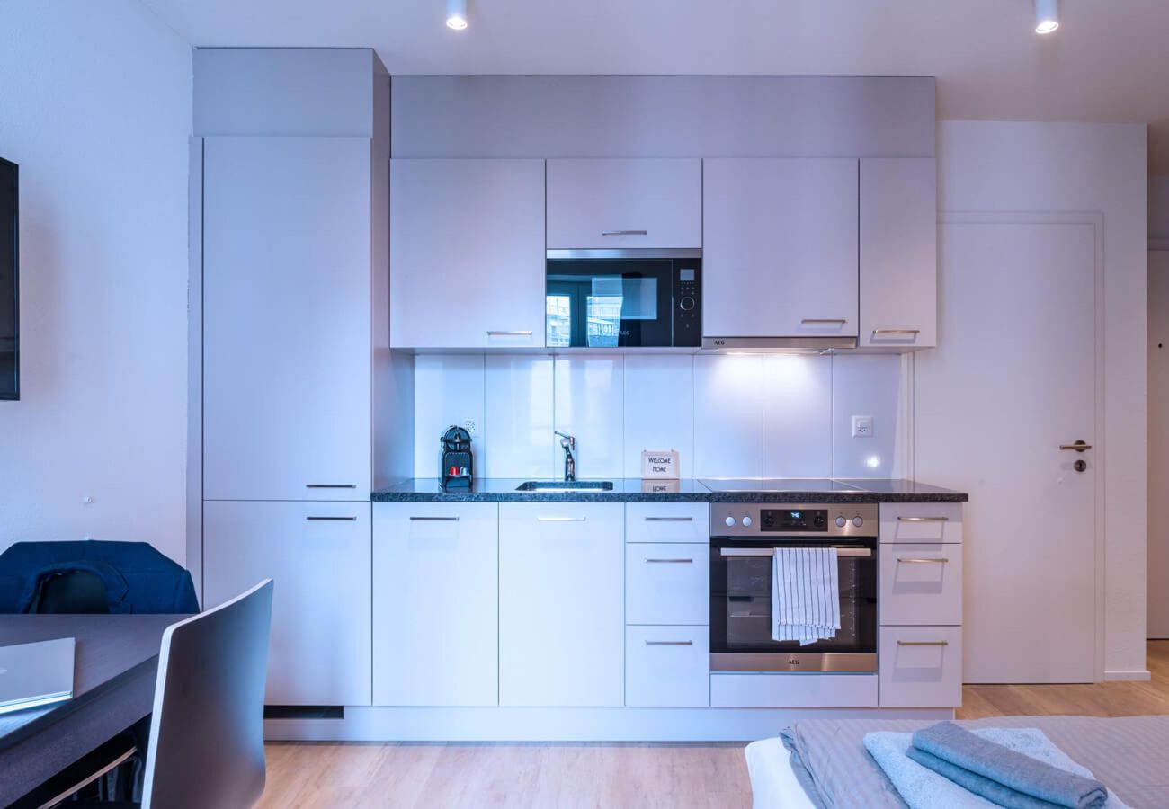 Квартира-студия на Zurich - ZH Herta I - HITrental Central Station Apartment